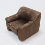 Neck Leather De Sede Ds44 Lounge Chair Switzerland 1970S thumbnail 3