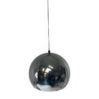 Space Age Design - Hala - Hanging Pendant - Globe - Chromed - Marked On The Inside thumbnail 3