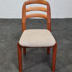 Vintage Set 6 Stuks Stoelen, Dyrlund, Denmark, 1970S thumbnail 8