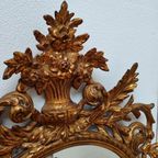Grote Vintage Barok Brocante Rococo Spiegel Schouwspiegel 01 thumbnail 14