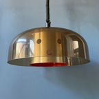 Mid Century Herda Space Age Light Fixture / Vintage Jaren 70 Hanglamp thumbnail 9