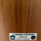 Vintage Houten Salontafel Ml131 Van Illum Wikkelsoo Voor Mikael Laursen thumbnail 4