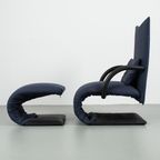 Ligne Roset Zen Lounge Fauteuil Met Hocker 71223 thumbnail 11
