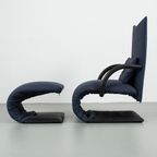 Ligne Roset Zen Lounge Fauteuil Met Hocker 71223 thumbnail 3