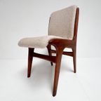 Set Van 4 Opnieuw Gestoffeerde Mahjongg Stoelen, 1950'S thumbnail 7