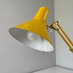 Vintage Architectenlamp Scharnierlamp Geel Industrueel thumbnail 3