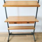 Vintage Modulair, Vrijstaand Wandsysteem, Secretaire Olof Pira thumbnail 3