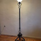 Vloerlamp Schemerlamp Staande Lamp Vintage Jaren 40 Frans thumbnail 13