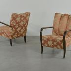 1950’S Swedish Modern Set Of 2 Sculptural Armchairs thumbnail 4