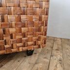 Ligne Roset Stijl Gewoven Design Fauteuil. thumbnail 7