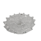 Muurla - Handmade - Kristal Glas - Theelicht Houder - Finland - 1960'S thumbnail 9