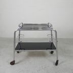 Art Deco Trolley, Serveerwagen, Jaren 30 thumbnail 8