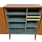 Vintage Kastje Compact Dressoir Jaren 60 Teak Fineer Zweden thumbnail 6