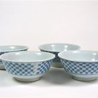 Blauw/Wit Geruite Kommetjes thumbnail 4