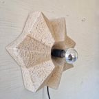 Vintage Keramiek Stervorm Wandlamp Jaren 70 Design. thumbnail 9