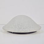 Vintage Xl Plafonniere Mushroom Plafondlamp Glas Mid Century thumbnail 3