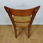 Vintage Houten Bistrostoelen, Café Stoelen, Eetkamerstoelen Set Prijs thumbnail 14