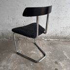 Black Fabric And Chrome Chairs thumbnail 10