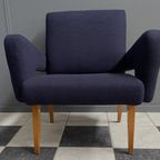 Purple Arm Chair By Jitona 1970s thumbnail 8