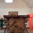 Houten Wabisabi Tafel Uit Suar Hout thumbnail 3