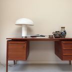 Vintage Teak Houten Bureau thumbnail 11