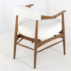 Vintage Deens Stoel 'stoholm' Reupholstered thumbnail 14
