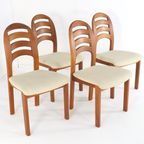 4x Holstebro Stoelen Eetkamerstoelen 'faster' Vintage thumbnail 13