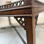 Mahonie Chinese Chippendale Stijl Cocktailtafel thumbnail 11