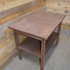 Werktafel Met Een Grenen Onderstel thumbnail 2