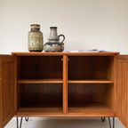 Teak Houten 2 Deurs Kast / Dressoir Van Rt Möbel thumbnail 4