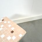 Bijzettafel Met Bruin Beige Tegel Blad Nr. 8 Plantentafel thumbnail 10