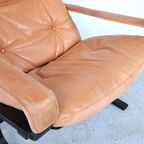 Ingmar Relling Leren Siesta Fauteuils, 1970s thumbnail 15
