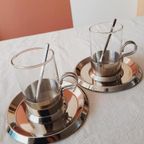 Vintage Chrome Thee/Koffieset Danish Steel House thumbnail 10