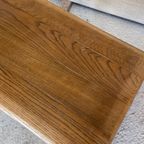 Vintage Salon Tafel Van Massief Hout, Reliving thumbnail 7