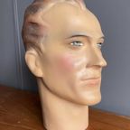 Plaster 1930S Mannequin Head thumbnail 2