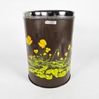 Brabantia - Bloemenmotief - Xl Voorraadbus - Opbergbox - 1970'S thumbnail 5