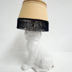 Vintage Tafellamp Van Keramieken Labrador thumbnail 11