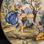 Prachtige Napolitaanse Maiolica thumbnail 12
