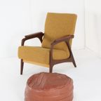 Fauteuil 'Soyen' Vintage Opnieuw Gestoffeerd thumbnail 2