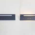 Set 2 Vintage Vlm Italy Wandlamp Bedlampjes ’50 Metaal Plexi thumbnail 13