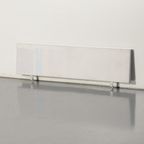 Officenow Scheidingswand, Wit, 140 X 44 Cm thumbnail 2