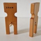 70's Pinewood Adam En Eva Beeldjes Beeldje thumbnail 5