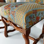Beech Os De Mouton Tapestry Chairs (Set Of 6) thumbnail 8