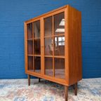 Vintage Vitrinekast Uit De Jaren '60, Deens Design, Lyby Mobler thumbnail 5