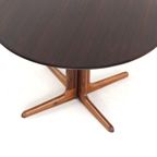dyrlund Palissander Ronde 2x Verlengbare Tafel Eettafel Deens Vintage thumbnail 13