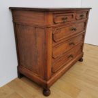 Vintage Frans Dressoir Commode Ladekast Badkamermeubel 905 thumbnail 2