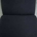 Set Van 2 Zwarte Vintage Design Fauteuils Van Pierre Paulin Voor Artifort Concorde Model F780 thumbnail 6
