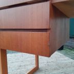 Vintage Bureau Jr 60 70 Retro Desk Mid Century Modern Design thumbnail 11