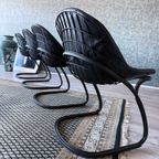 4X Pascale Dining Chairs By Gastone Rinaldi For Thema, 1970S thumbnail 33