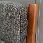 Teak 2 Seat Sofa By Juul Kristensen For Glostrup Denmark thumbnail 4